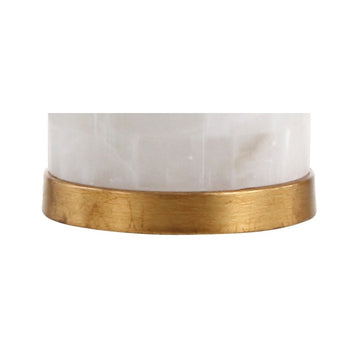 Eliza 25.5" Alabaster LED Table Lamp - JONATHAN Y
